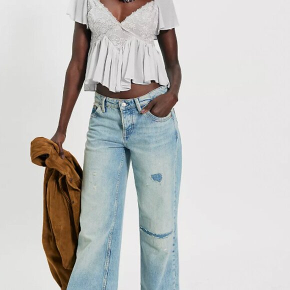 Free People Kenny Chiffon Blouse - Picture 3 of 4